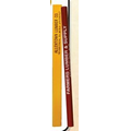 Flat Carpenter Pencil (No Eraser)